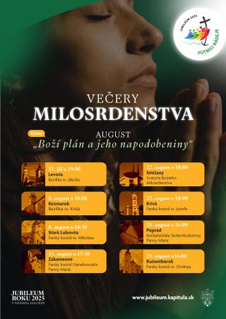Večery milosrdenstva - jún 2025